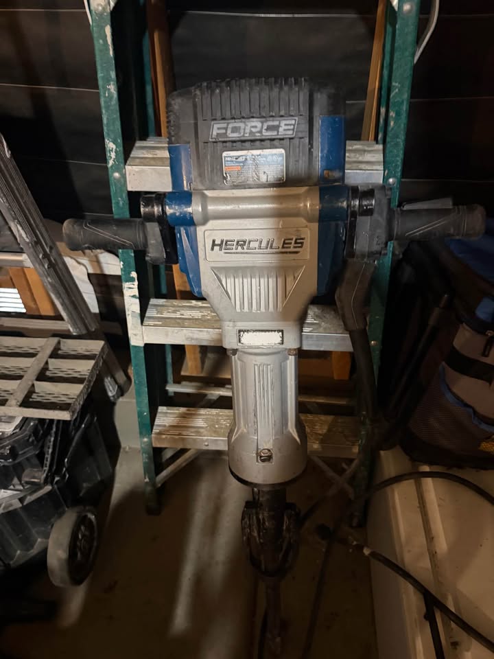Jackhammer available for rent