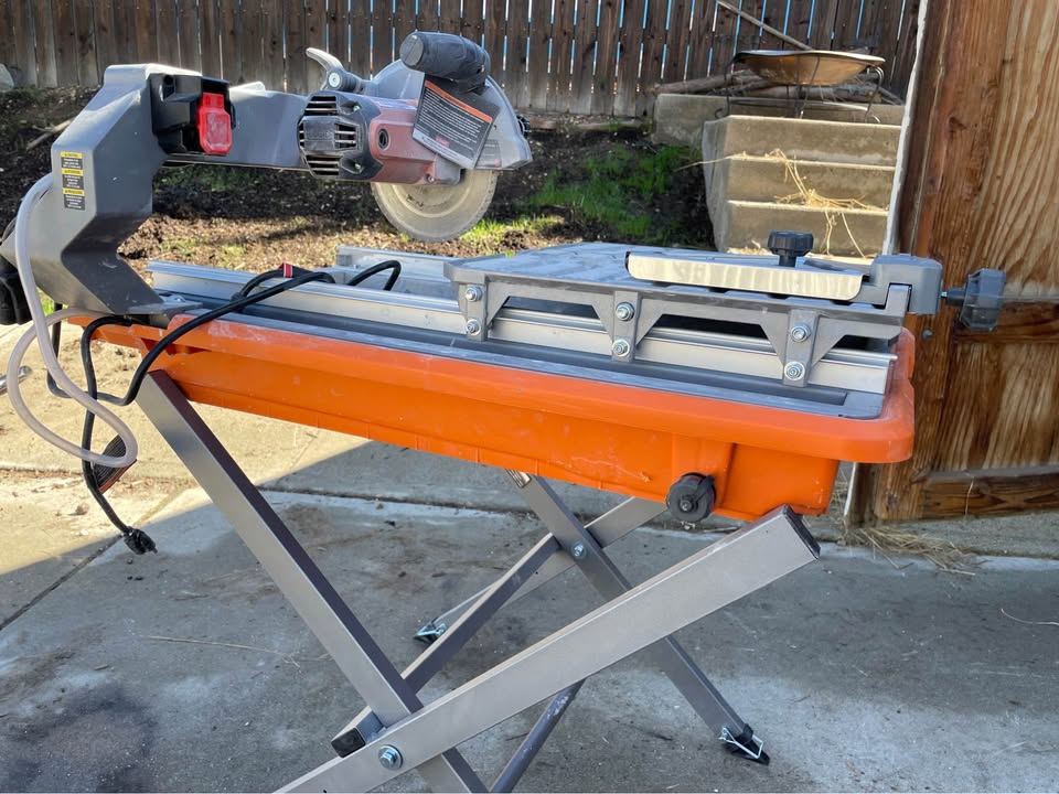 Tile cutter available for rent