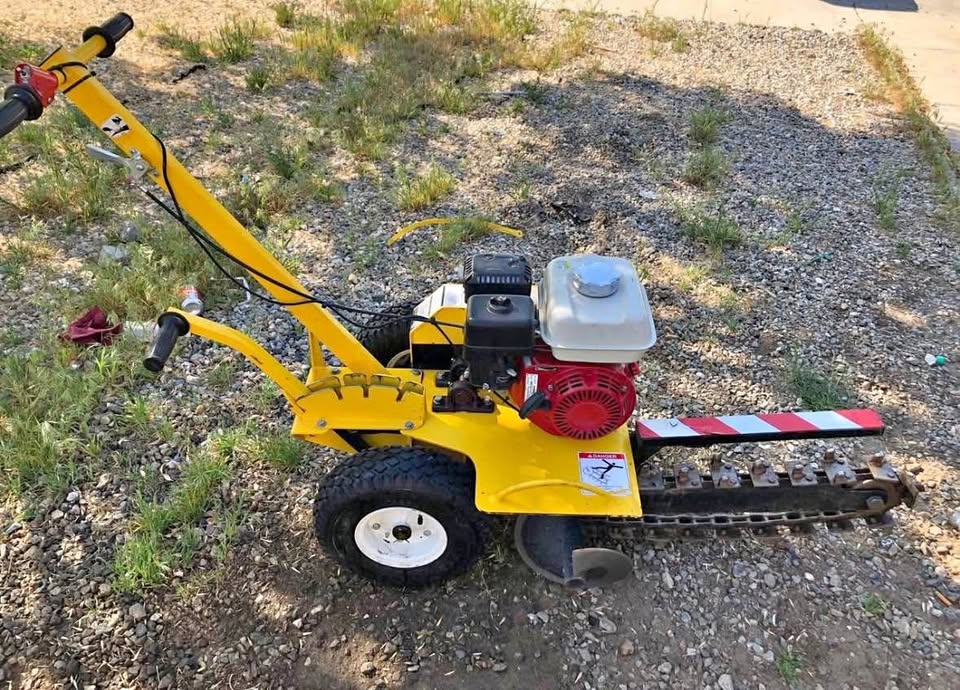 Trencher available for rent